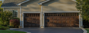 wooden garage doors